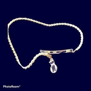 Vrg‎ Glam Boho Silver Thred Belt 28 - 30